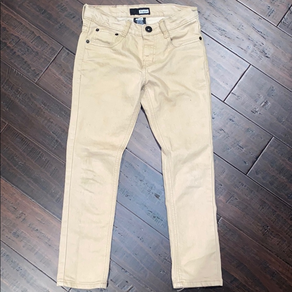 Camel color boys Skinnies